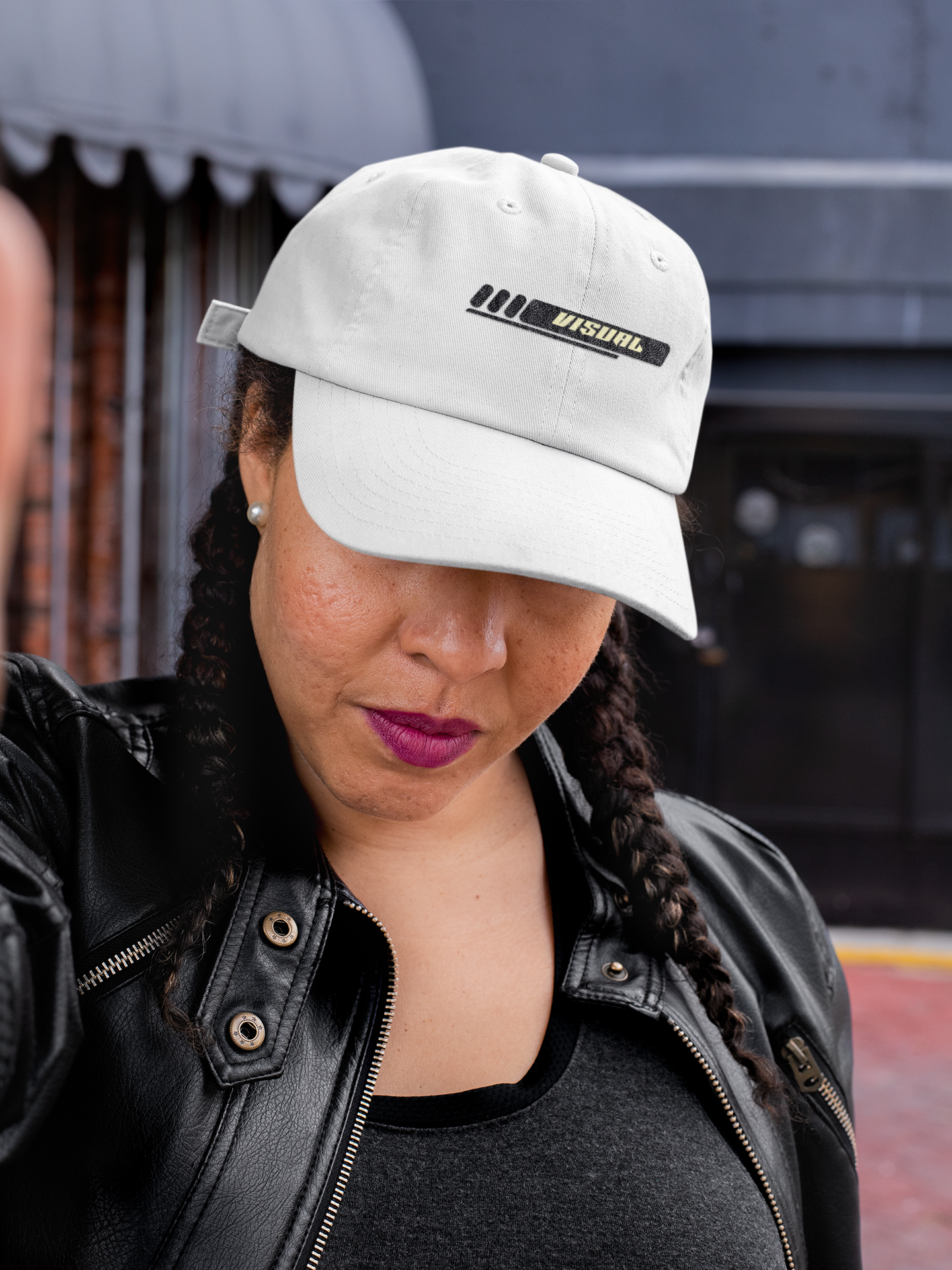 "VI2UAL" Dad Hat
