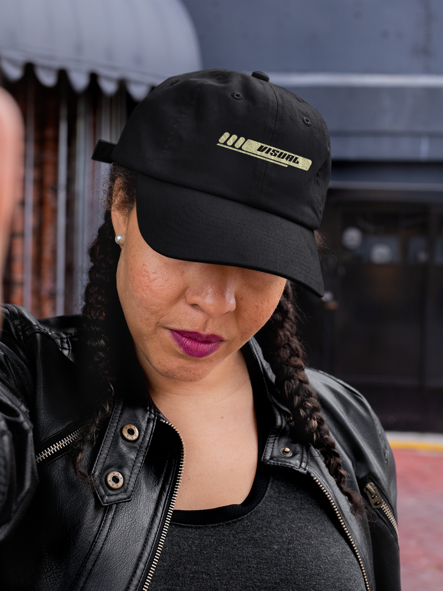 "VI2UAL" Dad Hat