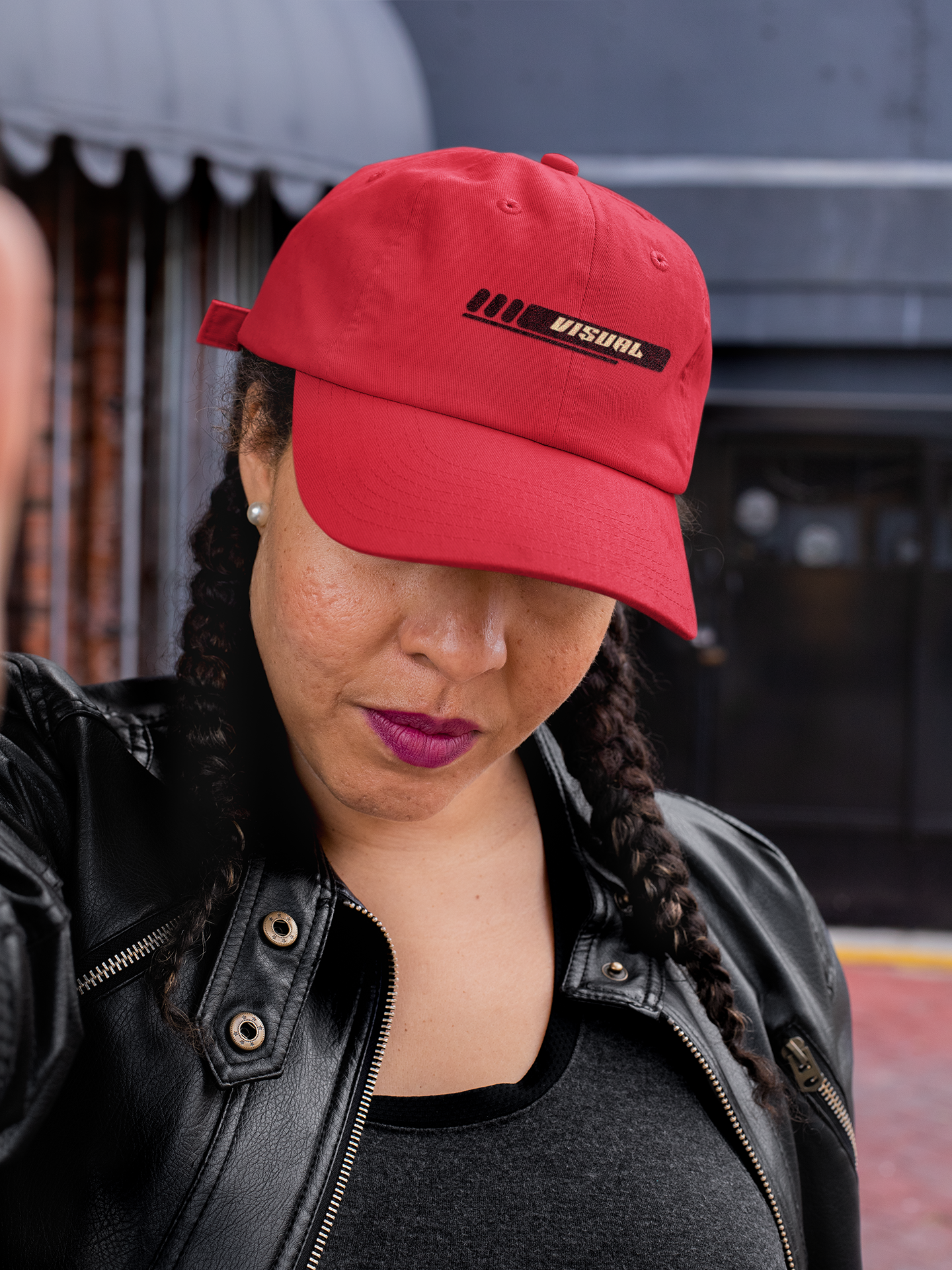 "VI2UAL" Dad Hat